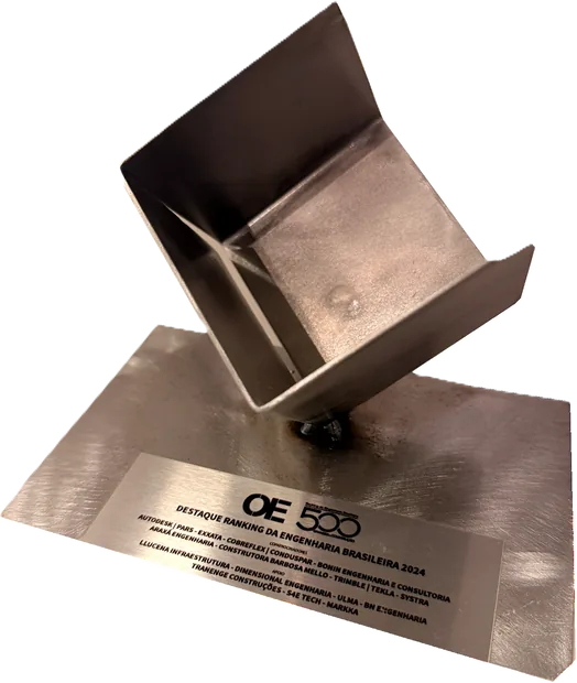 Troféu da revista O Empreiteiro
