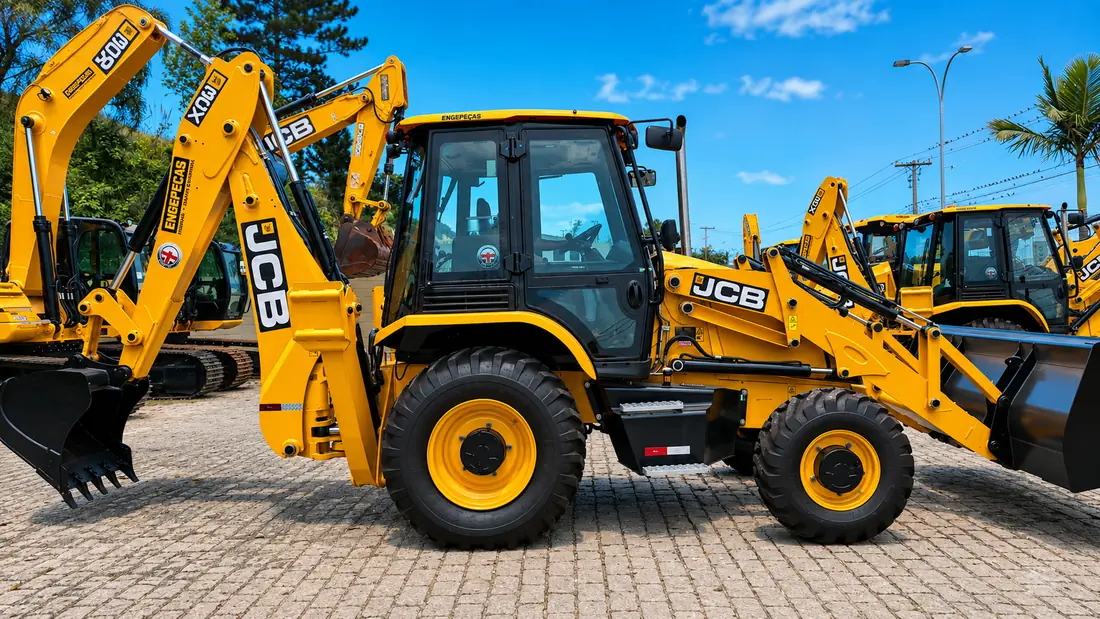 Retroescavadeira JCB